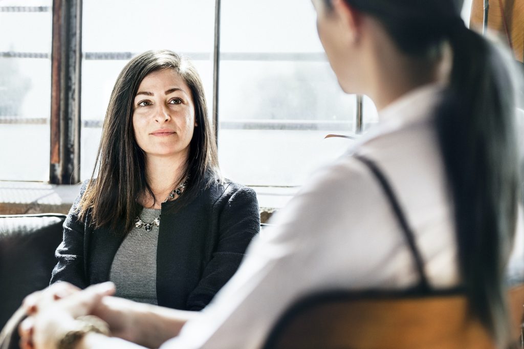 Business people in a consultation session